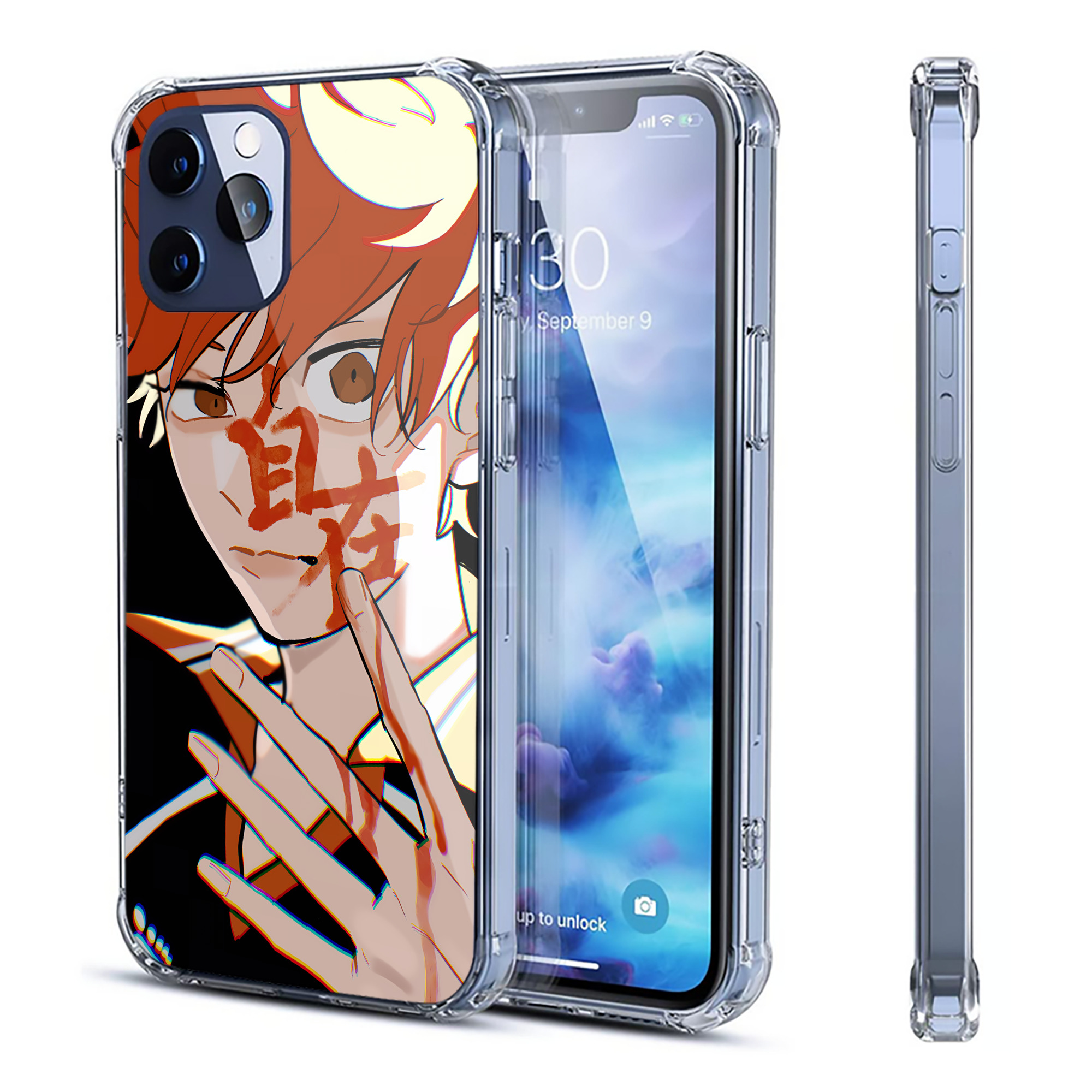 （画像用） ハイキュー!! Haikyu!! 【iPhone 12シリーズ対応】透明スマホケース（クリアソフトケース）